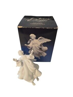 Avon Nativity Collectibles The Hanging Angel Figurine Vtg 1985 w/box READ